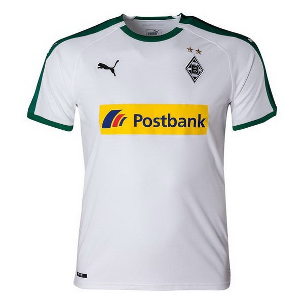 Heim Trikot Borussia Mönchengladbach 2018-19 Weiß Fussballtrikots Günstig